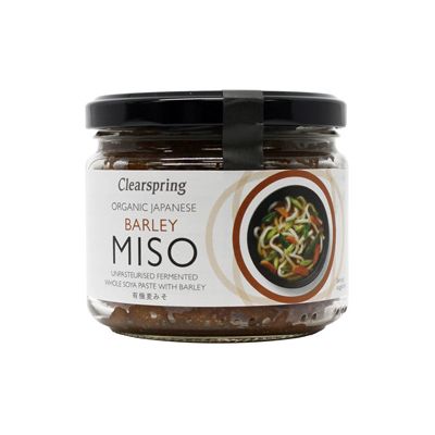 Barley Miso van Clearspring, 6x 300 gr